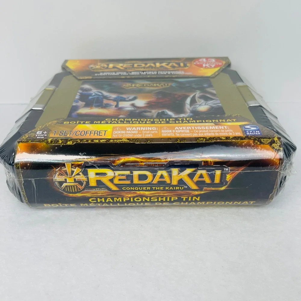 Redakai Conquer the Kairu Championship Tin Spin Master 2011 Sealed 43 X-Drives